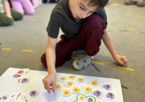 Projekt edukacyjny pt. "Kolorowa wiosna" w grupie II