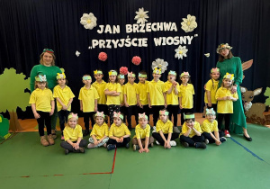 Projekt edukacyjny pt. "Kolorowa wiosna" w grupie II