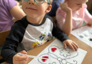 Projekt edukacyjny pt. "Kolorowa wiosna" w grupie II