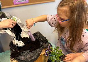 Projekt edukacyjny pt. "Kolorowa wiosna" w grupie II