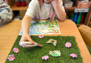 Projekt edukacyjny pt. "Kolorowa wiosna" w grupie II