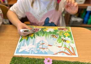 Projekt edukacyjny pt. "Kolorowa wiosna" w grupie II