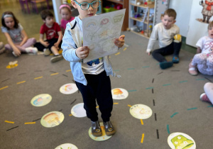 Projekt edukacyjny pt. "Kolorowa wiosna" w grupie II