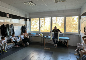 Trening futsalowy gr II na Hali sportowej Rondo