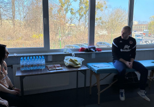 Trening futsalowy gr II na Hali sportowej Rondo