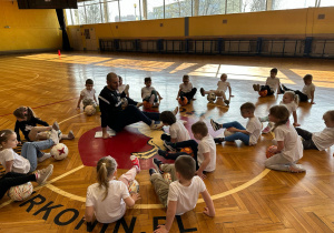 Trening futsalowy gr II na Hali sportowej Rondo