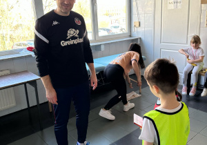 Trening futsalowy gr II na Hali sportowej Rondo