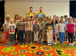 Pierwsza pomoc przedmedyczna - spotkanie ze strażakami w grupie V i II