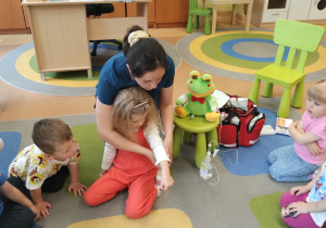 Kto nam pomoże? - PIELĘGNIARKA …. c d projektu edukacyjnego w gr .X