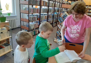 Wizyta w bibliotece - grupa IV