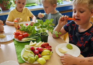 „Skąd się biorą produkty ekologiczne” - grupa VI
