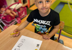 Grupa V w świecie emocji kolorowego potwora.