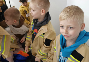 Wycieczka do sali edukacyjnej OGNIK PSP Konin- grupa VI