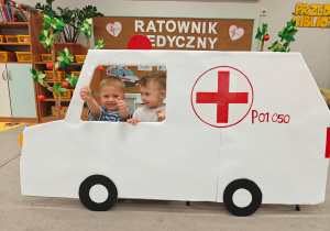 „Na ratunek Żabci!”- czyli spotkanie z Ratownikiem Medycznym w grupie I