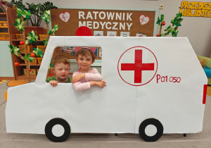 „Na ratunek Żabci!”- czyli spotkanie z Ratownikiem Medycznym w grupie I