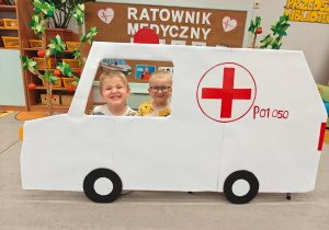 „Na ratunek Żabci!”- czyli spotkanie z Ratownikiem Medycznym w grupie I
