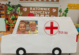 „Na ratunek Żabci!”- czyli spotkanie z Ratownikiem Medycznym w grupie I