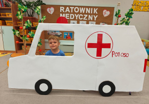 „Na ratunek Żabci!”- czyli spotkanie z Ratownikiem Medycznym w grupie I