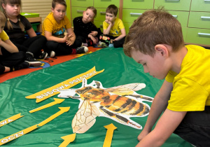 "W królestwie pszczół"- Dzień pszczoły grupa VII