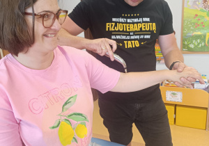 "Fizjoterapeuta...A kto to taki?"- czyli spotkanie w ramach preorientacji zawodowej w gr. XI i XII