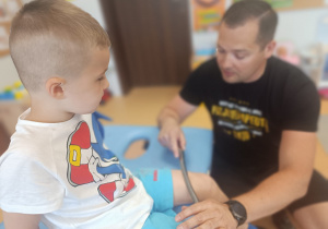 "Fizjoterapeuta...A kto to taki?"- czyli spotkanie w ramach preorientacji zawodowej w gr. XI i XII
