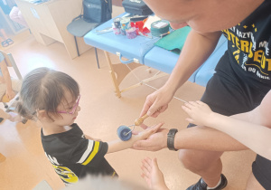 "Fizjoterapeuta...A kto to taki?"- czyli spotkanie w ramach preorientacji zawodowej w gr. XI i XII