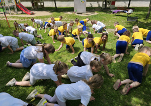 Zajęcia koleżeńskie oparte na metodzie Ruchu Rozwijającego Weroniki Sherborne- gr. IV, VI, VII