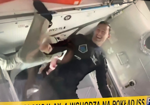 Efekt Sławosza - astronauci na stacji kosmicznej – dzień drugi