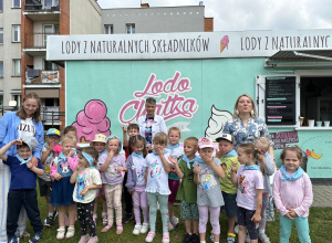 "Lody i książki" - idealne połączenie na letni dzień w grupie II