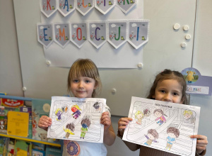 Podsumowanie projektu: „Feluś, Gucio i Pani Monia w świecie emocji” w grupie II