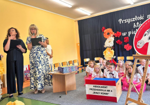 "Zostawiłeś ślad w tym Przedszkolu..." - Uroczystość Pożegnania Przedszkola w grupie IX