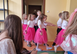 "Zostawiłeś ślad w tym Przedszkolu..." - Uroczystość Pożegnania Przedszkola w grupie IX