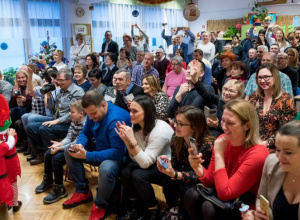 Choinka grupa I w obiektywie dziadka naszej Julki