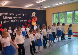 Uroczystość zakończenia przedszkola w Grupie VII