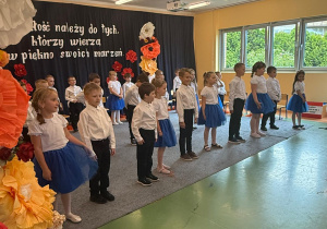 Uroczystość zakończenia przedszkola w Grupie VII