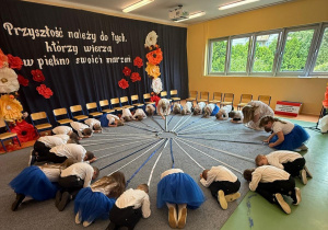 Uroczystość zakończenia przedszkola w Grupie VII