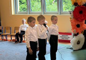Uroczystość zakończenia przedszkola w Grupie VII