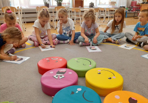 „Poznaję swoje emocje” - zajęcia w grupie IV