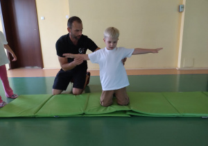 „Ruch to zdrowie – każdy przedszkolak to powie” – zajęcia sportowe w gr. XI i XII