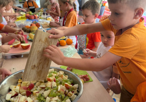 Pomarańczowy dzień zdrowia w gr III i IV