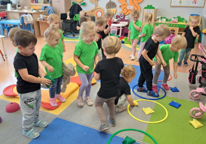 Sportowy Dzień Przedszkolaka w grupie IX