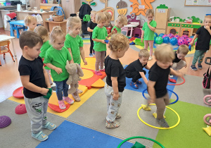 Sportowy Dzień Przedszkolaka w grupie IX