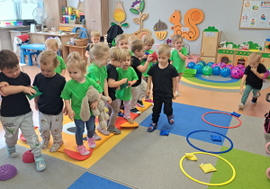 Sportowy Dzień Przedszkolaka w grupie IX
