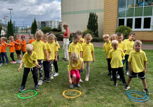 "Sportowe świętowanie Dnia Przedszkolaka"