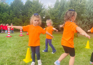 "Sportowe świętowanie Dnia Przedszkolaka"