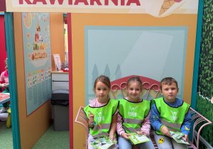 Przedszkolaki w Miasteczku Przedsiębiorczości