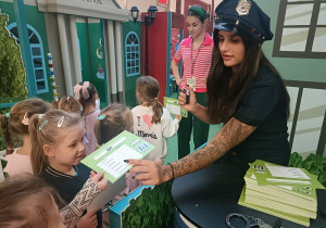 Przedszkolaki w Miasteczku Przedsiębiorczości