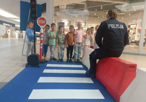 Przedszkolaki w Miasteczku Przedsiębiorczości