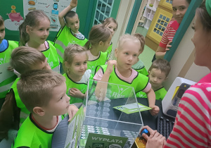 Przedszkolaki w Miasteczku Przedsiębiorczości