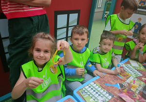 Przedszkolaki w Miasteczku Przedsiębiorczości